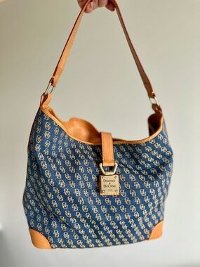 Dooney & Bourke Denim Chambray Hobo